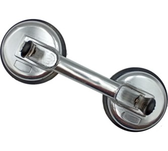 Присоска алюминиевая зажимная двойная для плитки и стекла TRIO-DIAMOND 118 мм