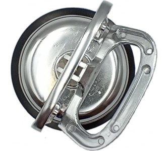 Алюминиевая зажимная одинарная присоска для плитки и стекла TRIO-DIAMOND, 123 мм 