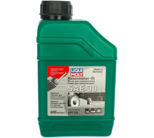 Минеральное моторное масло 0,6л LIQUI MOLY Rasenmaher-Oil SAE 30 