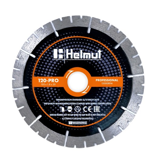 Диск алмазный Helmut 120х20х1.8
