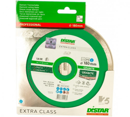 Диск алмазный Distar 1A1R 180x1,4x8,5x25,4 Granite