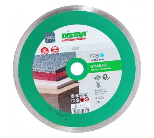 Диск алмазный Distar 1A1R 250x1,6x10x25,4 Granite