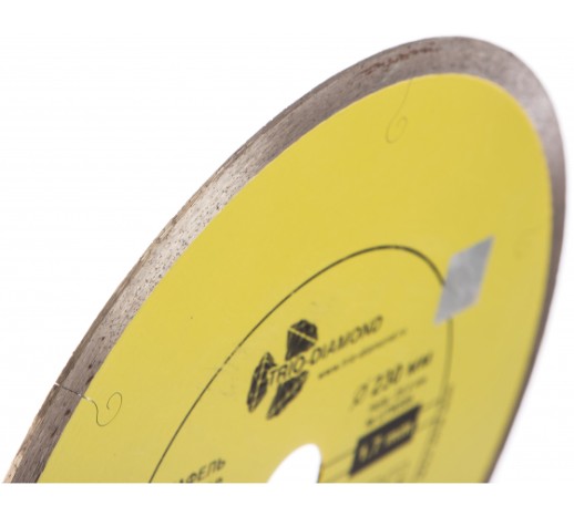 Диск алмазный Ультратонкий Ultra Thin hot press 230х25.4 TRIO-DIAMOND UTW506