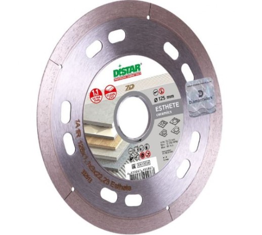 Диск алмазный Esthete (125х1.1х22.2 мм) для УШМ DiStar 11115421010